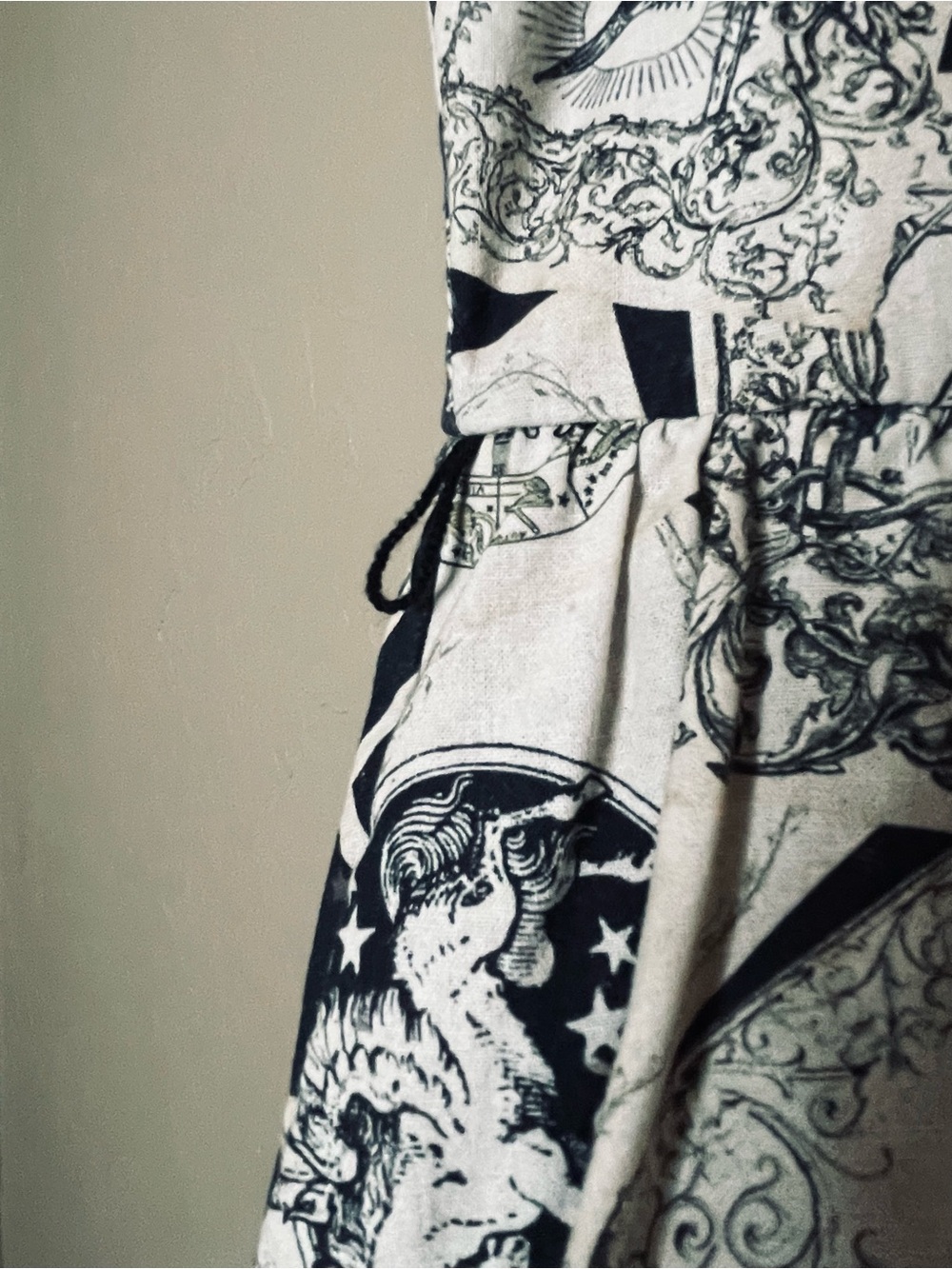 ModCloth Whimsy Without End A-Line Dress in Tarot Card Print EUC Size XL - Picture 11 of 12